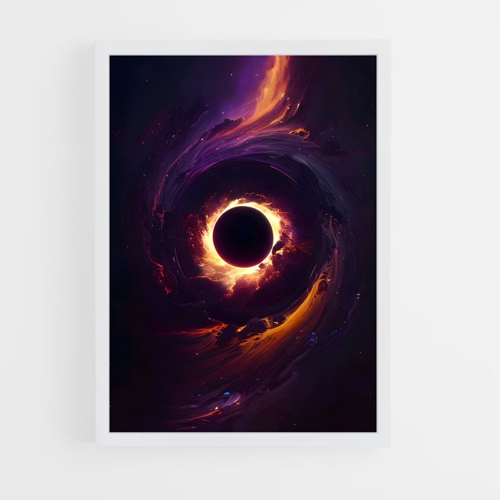 Poster Superbe Galaxie de l'Œil Sombre (vue 3)